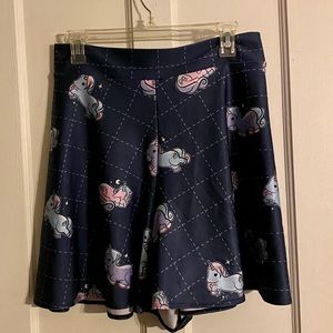 Unicorn 🦄 high waisted shorts flowy stretchy